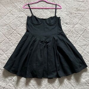 MESHKI Adjustable Strap Dorinda Mini Dress‎ Women's Size M